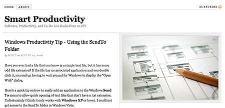 Smart Productivity blog