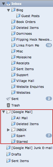 Apple Mail Inbox