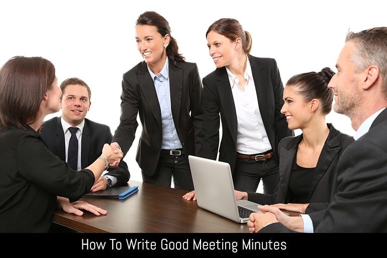 How To Write Good Meeting Minutes