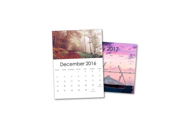 Generate Free Calendars Online