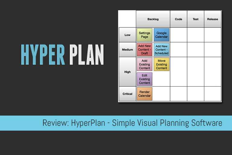 Review - HyperPlan - Simple Visual Planning Software