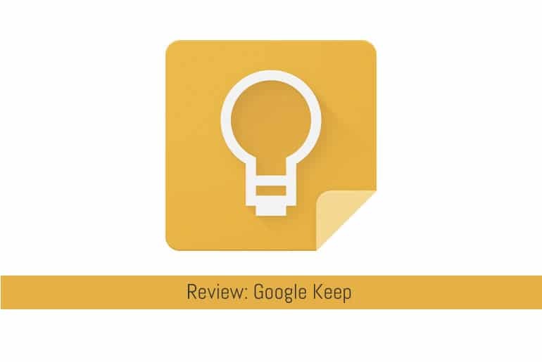 Featured Image : Google Keep Review