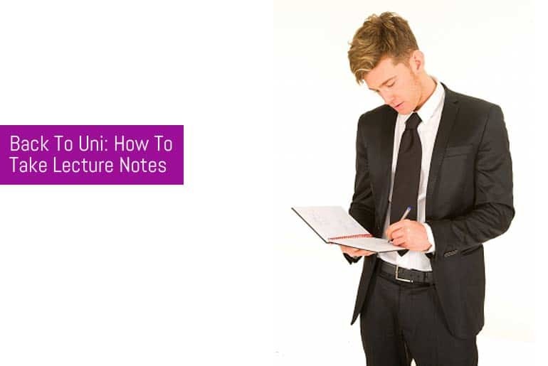 How to take notes in lectures