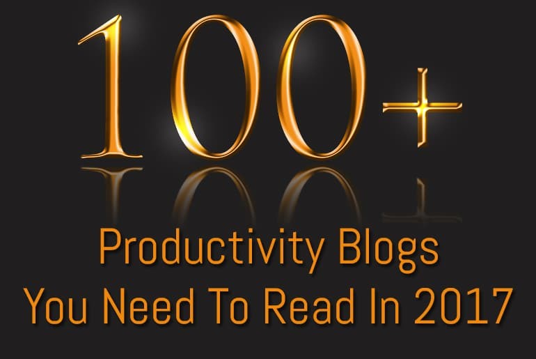 100+ productivity blogs you need to read in 2017