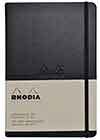 Rhodia Dot Grid Notebook Black