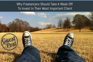 Why freelancers should take a week off to invest in their most important client