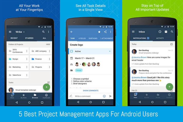 5 Best Project Management Apps For Android Users