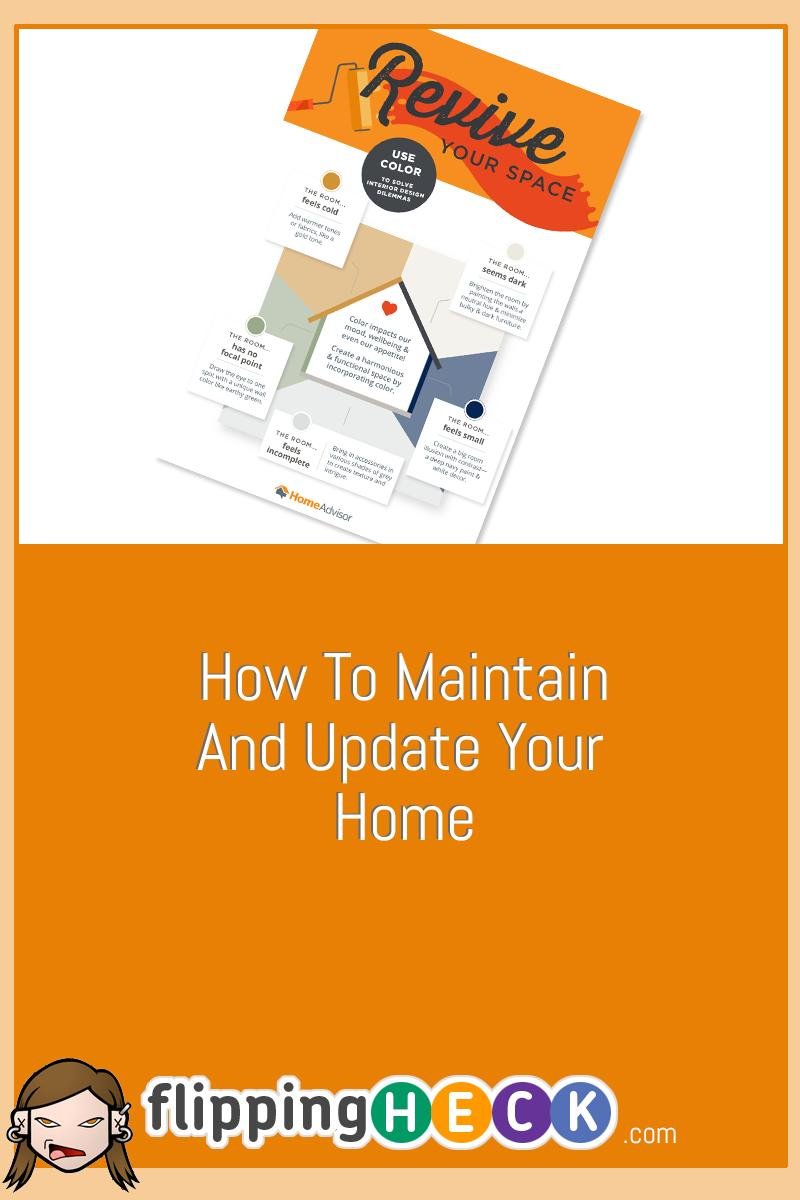 How To Maintain And Update Your Home