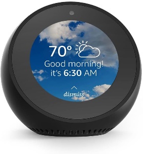 Echo dot smart alarm clock