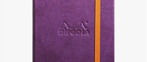 Rhodia Boutique A6 Plain Purple