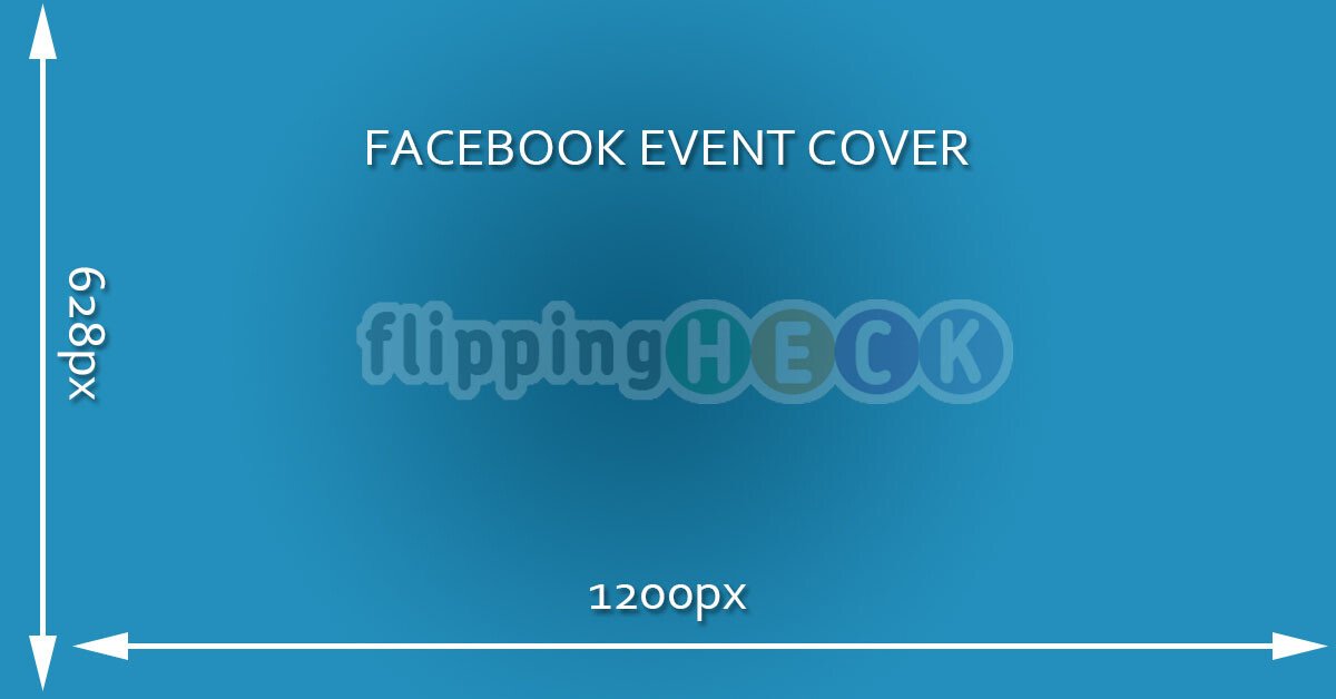 Facebook event cover - 1200px wide by 628px high