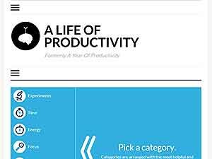 A Life Of Productivity